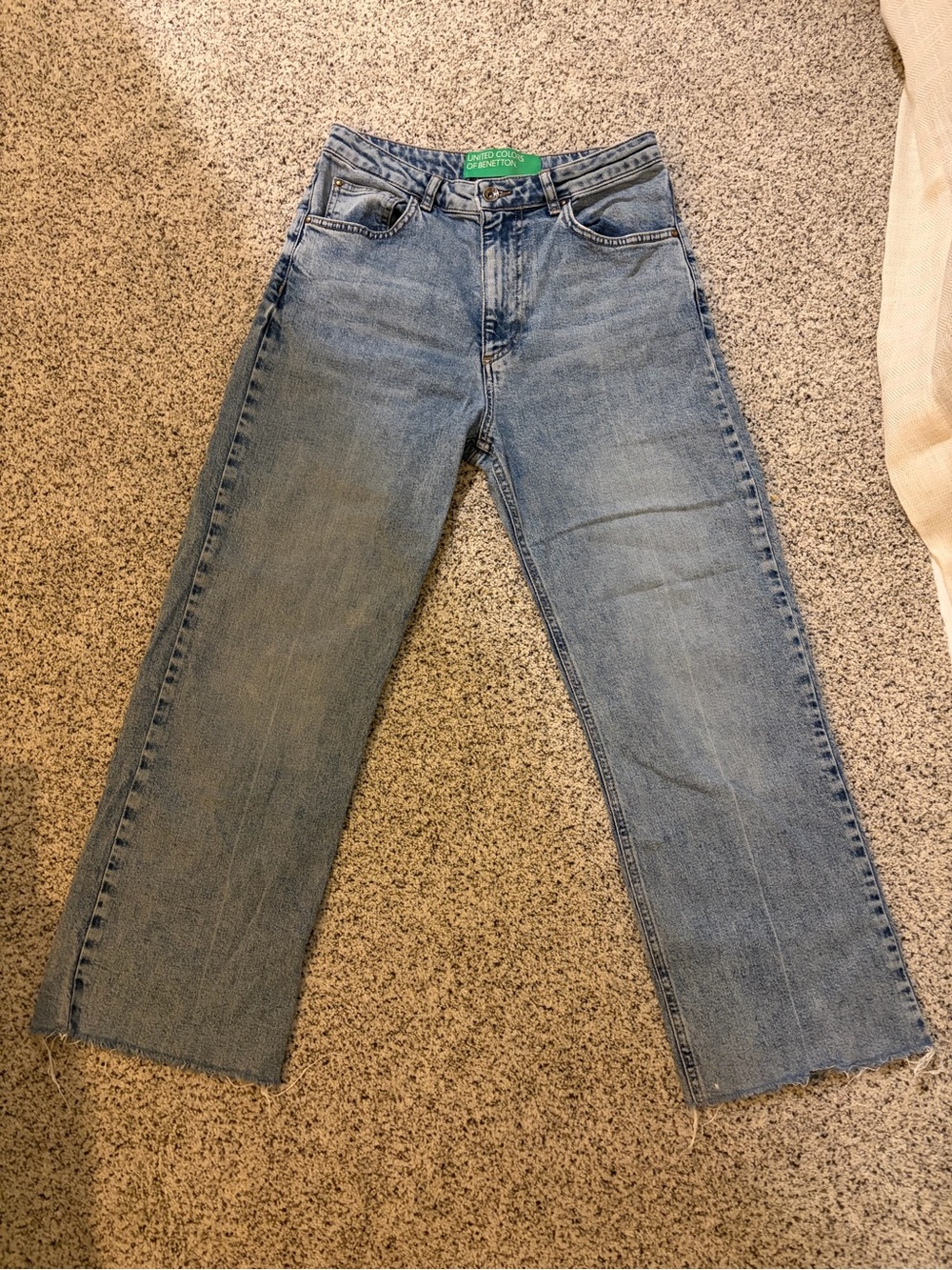 United Colors of Benetton Wide Leg Jeans - Size 27